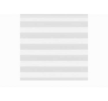 Estore de rolo sala de jantar listras brancas transparentes - TenStickers