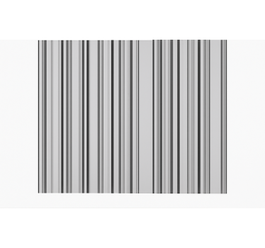 Estore de rolo sala de jantar listras verticais cinzas - TenStickers