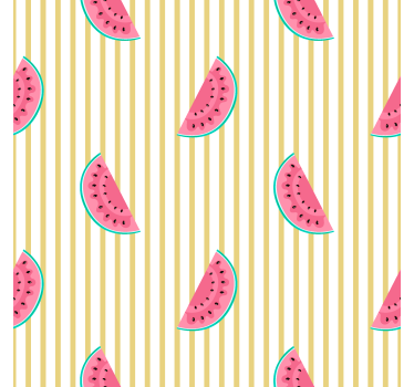 Estore de rolo para cozinha fatias de melancia - TenStickers