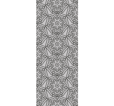 Estore de rolo para cozinha estilo azulejo árabe abstrato - TenStickers