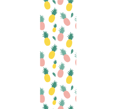 Estore de rolo para cozinha design de frutas abacaxi - TenStickers