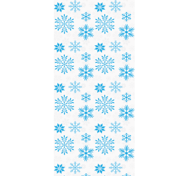 Estore de rolo para cozinha cristal de neve - TenStickers