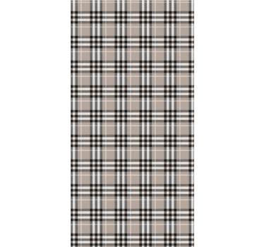 Estore de rolo para cozinha padrão tartan cinza escocês - TenStickers