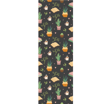 Estore de rolo para cozinha café e livros - TenStickers