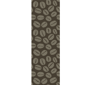 Estore de rolo para cozinha grãos de café escuros - TenStickers