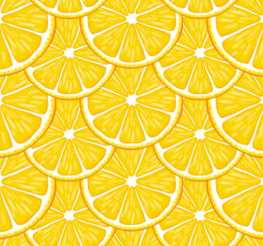 Estore de rolo para cozinha padrão laranja - TenStickers
