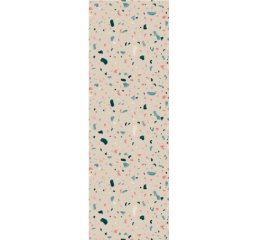Estore de rolo para cozinha padrão terrazzo pintado à mão - TenStickers