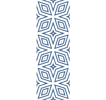 Estore de rolo sala de jantar diamantes de juta artesanal - TenStickers