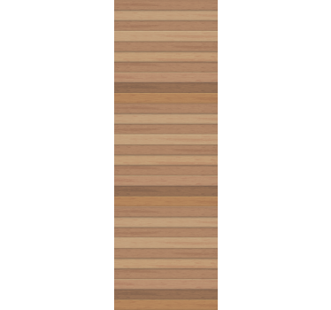 Estore de rolo sala de jantar madeira rústica elegante - TenStickers