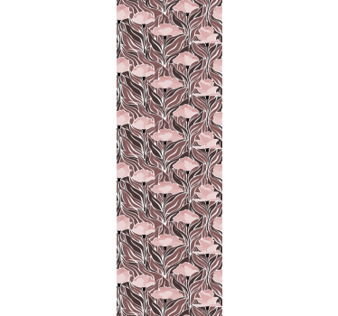 Estore de rolo sala de jantar padrão abstrato vintage - TenStickers