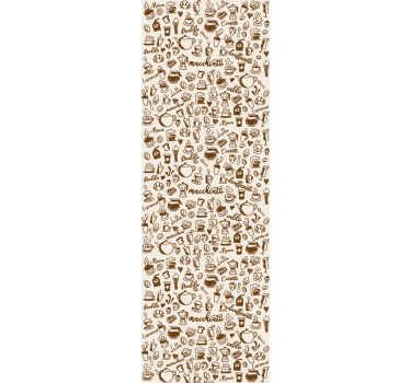 Estore de rolo sala de jantar tradição do café italiano - TenStickers