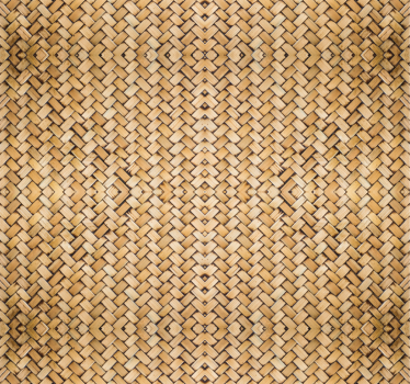 Estore de rolo sala de jantar efeito tecido de bambu - TenStickers