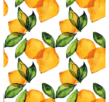 Estore de rolo para cozinha estilo mediterrâneo de limão - TenStickers