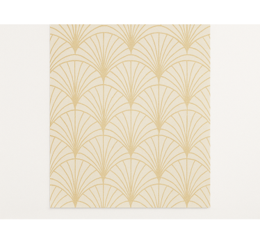 Estore de rolo vintage ventilador art déco dos anos 20 - TenStickers