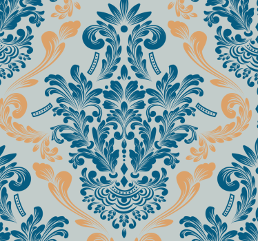 Estore de rolo vintage com design elegante e fluido - TenStickers