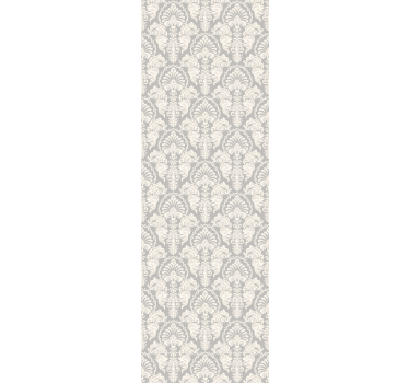 Estore de rolo vintage com scroll floral elegante - TenStickers