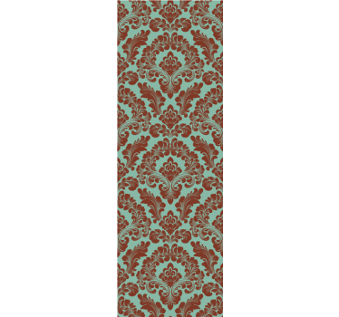 Estore de rolo vintage com estampa damasco elegante - TenStickers