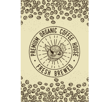 Estore de rolo para cozinha cafeteria orgânica premium - TenStickers