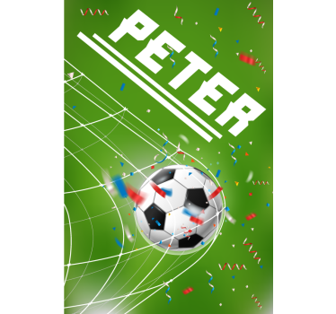 Gol de gol personalizado estor - TenStickers