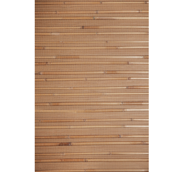 Cortinas de rolo rústicas de pranchas marrom claro listradas - TenStickers