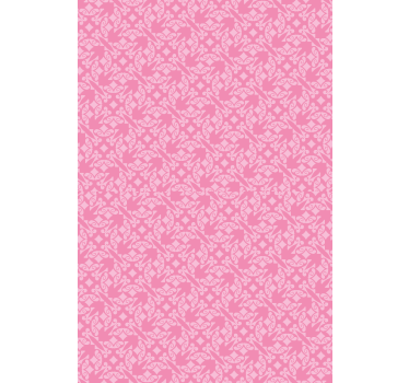 Cortina de rolo clássica ornamental rosa - TenStickers