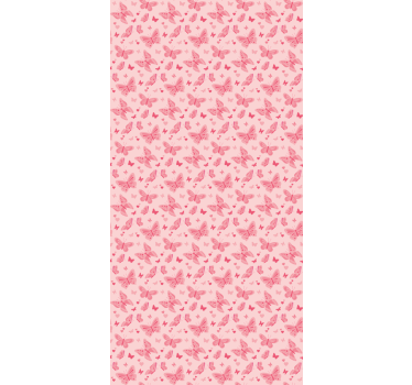 Borboletas rosa crianças estors - TenStickers