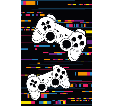 Console remoto multicor geek blind - TenStickers