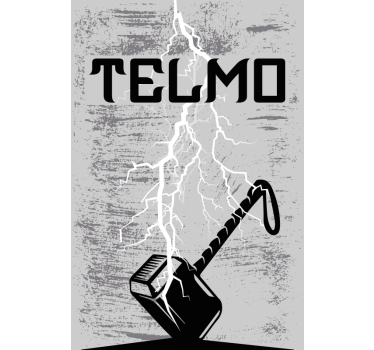 Herói do martelo geek estor - TenStickers