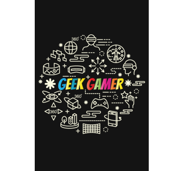 Estore de rolo frikis rabiscos de jogos - TenStickers