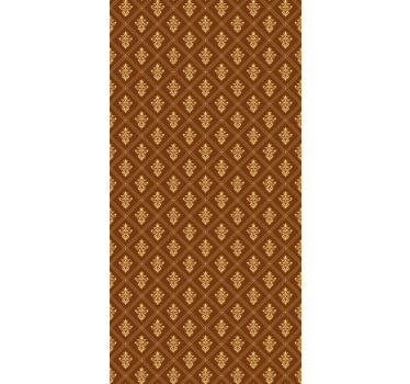 Estores de rolo clássicos padrão dourado ornamentado - TenStickers