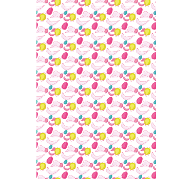 Cortinas de rolo com motivos geométricos coloridos para frutas e  - TenStickers