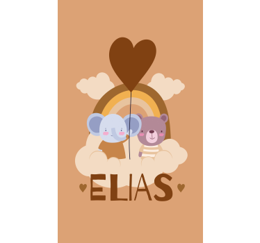 Estore de rolo personalizável amigos ursos coala - TenStickers