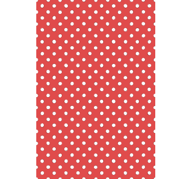 Estore de rolo para cozinha bolinhas vermelhas - TenStickers