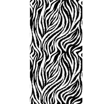 Estore de rolo animais variados conceito de listra de zebra - TenStickers