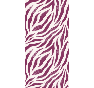 Estore de rolo animais variados tema de listras de zebra - TenStickers