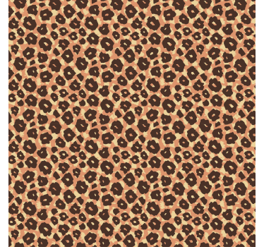 Estore de rolo animais variados estampa de pele de leopardo - TenStickers