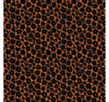 Estores de rolo de animais motivo de leopardo - TenStickers