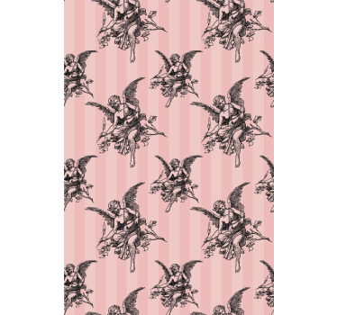 Toile jouy pattern art produtoestore clássico - TenStickers