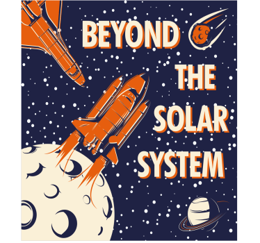 Estore de rolo frikis aventura de exploração espacial - TenStickers