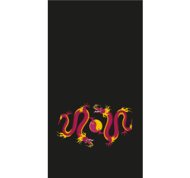 Estore de rolo animais variados design de dragão majestoso - TenStickers