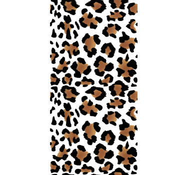 Estore de rolo animais variados motivo de mancha de leopardo - TenStickers