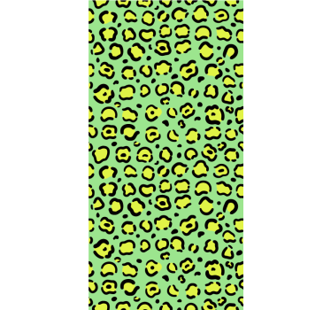 Estore de rolo animais variados estampa de leopardo - TenStickers