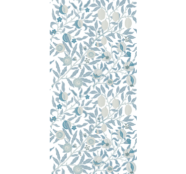 Cortina de rolo de flor vitoriana pintada - TenStickers