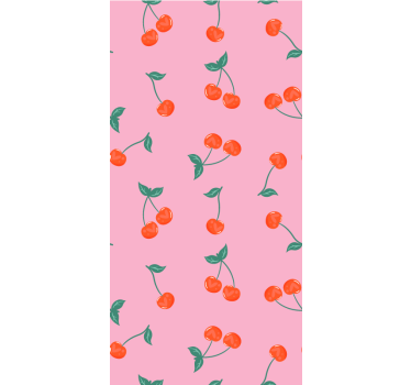Estore de rolo para cozinha motivo de flor de cerejeira - TenStickers