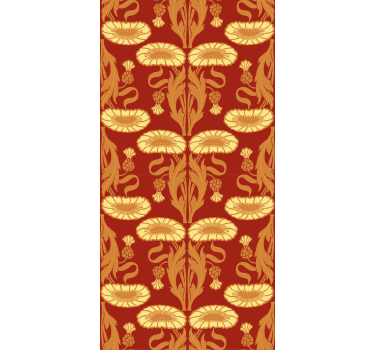 Estores clássicos estilo Art Nouveau - TenStickers