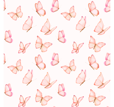 Estore de rolo borboletas aquarela - TenStickers