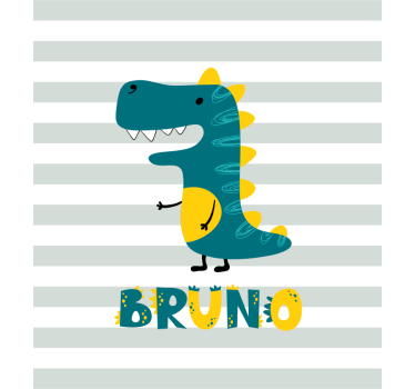 Estore de rolo de dinossauros jurássico personalizável - TenStickers