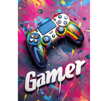 Estore de rolo de frikis estilo colorido - TenStickers