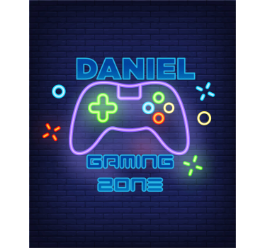 Estore de rolo personalizável zona de jogo - TenStickers