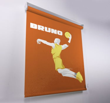 Estore de rolo basket com nome personalizado - TenStickers